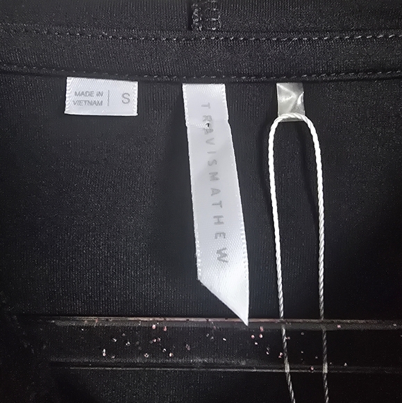 Travis Mathew New Friday Ponte Black Half Zip Hoodie Hooded Pullover SZ Small - Picture 11 of 15